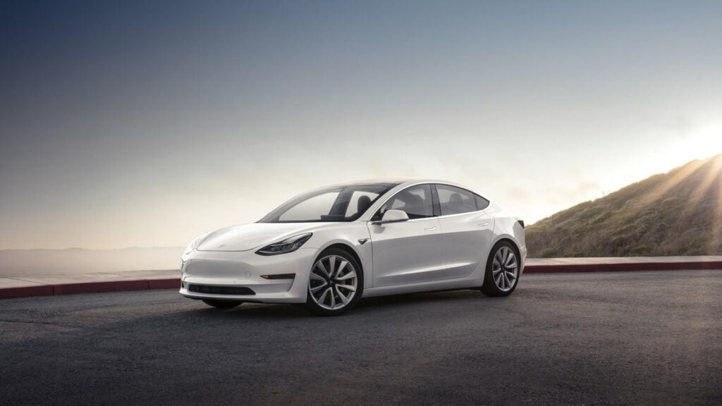 Tesla Model 3 White