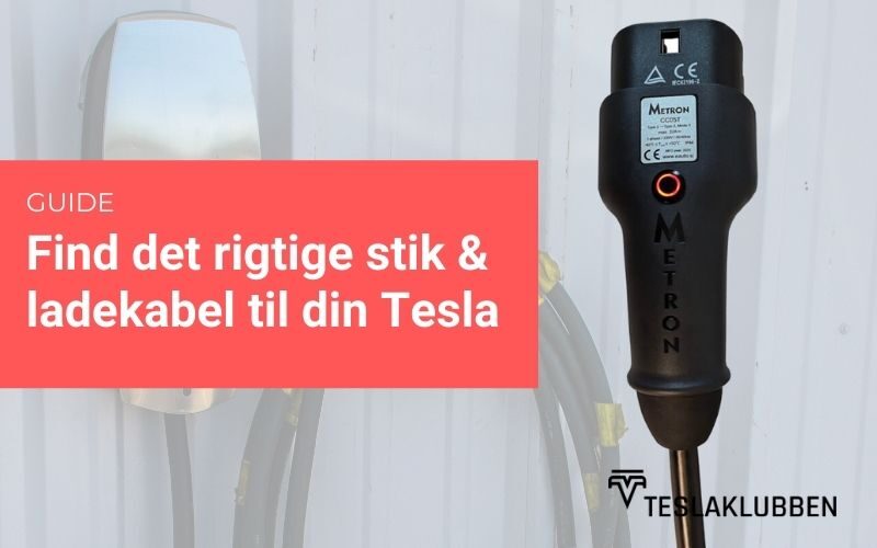 tesla ladekabel