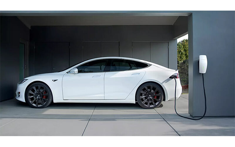 Tesla ladestander hjemme