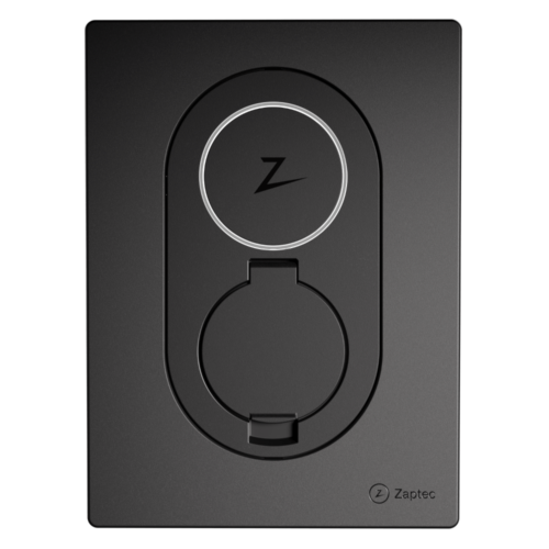 zaptec go Rock Grey Velkommen tilbyder leje af ladeboks af mærket zaptec go i farven asphalt Black