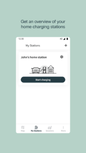 Elvi app - start opladning