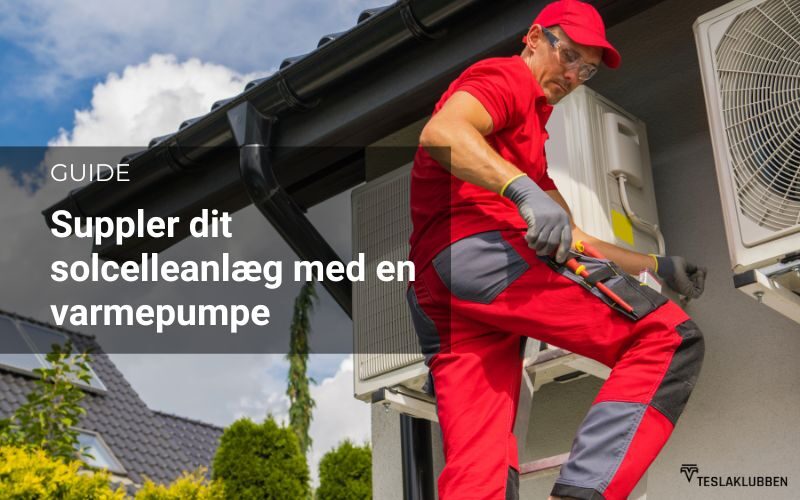 Solcelleanlæg med varmepumpe