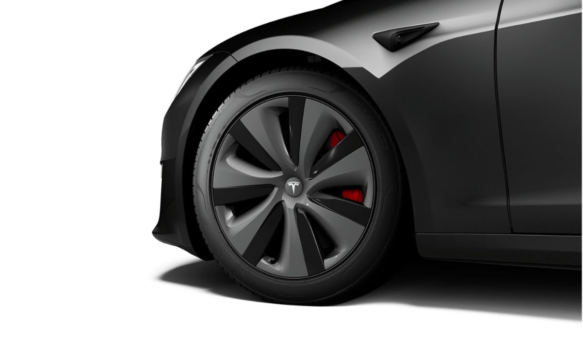 19_ Tempest-fælge på sort Tesla model s