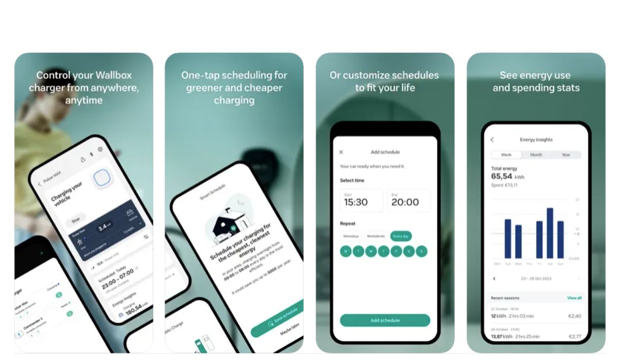 Wallbox Pulsar Max ladestation til styring af opladning