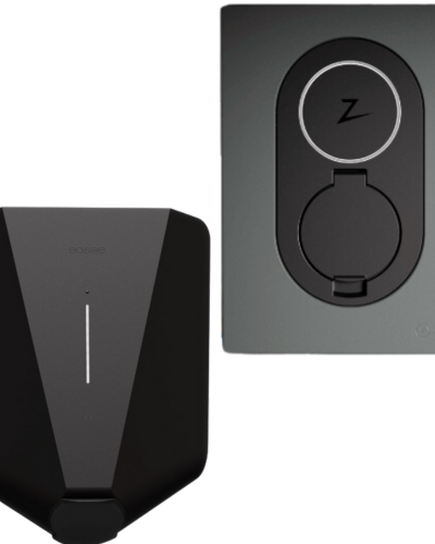 zaptec go Rock Grey Easee Lite og Zaptec Go ladestandere tilbydes hos Strømlinet som lejeladboks