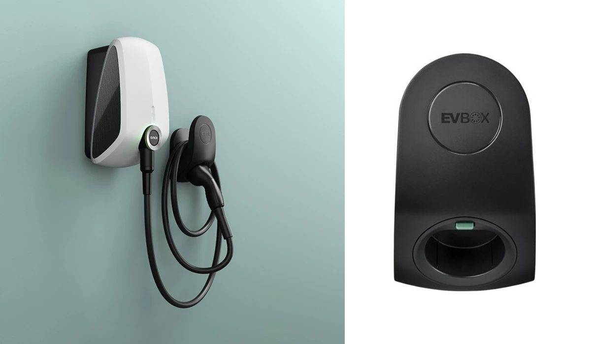 Billede af EVbox Elvi kabelholder og ladekabel