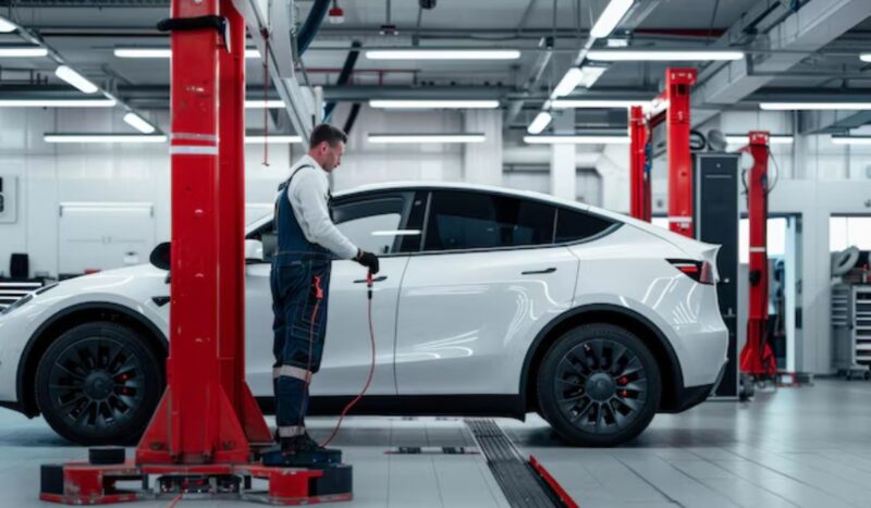 Service eftersyn Tesla Model Y Service eftersyn Tesla Model Y