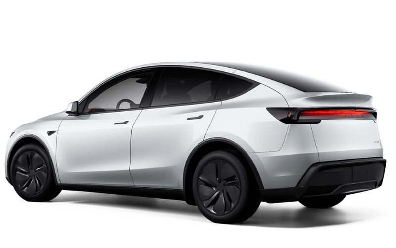 Tesla Model Y Long Range (firehjulstræk) 2025 juniper - Pearl White Tesla Model Y Long Range (firehjulstræk) 2025 juniper - Pearl White. Kilde: tesla.com