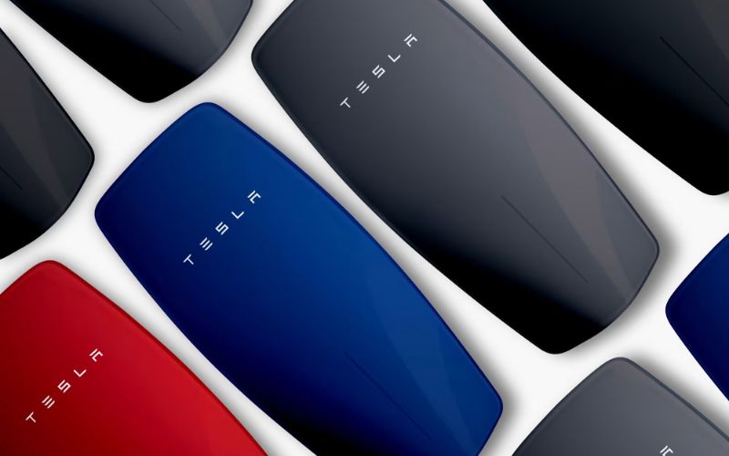 Farve udvalg af frontplader til Tesla ladeboks _Wall Connector