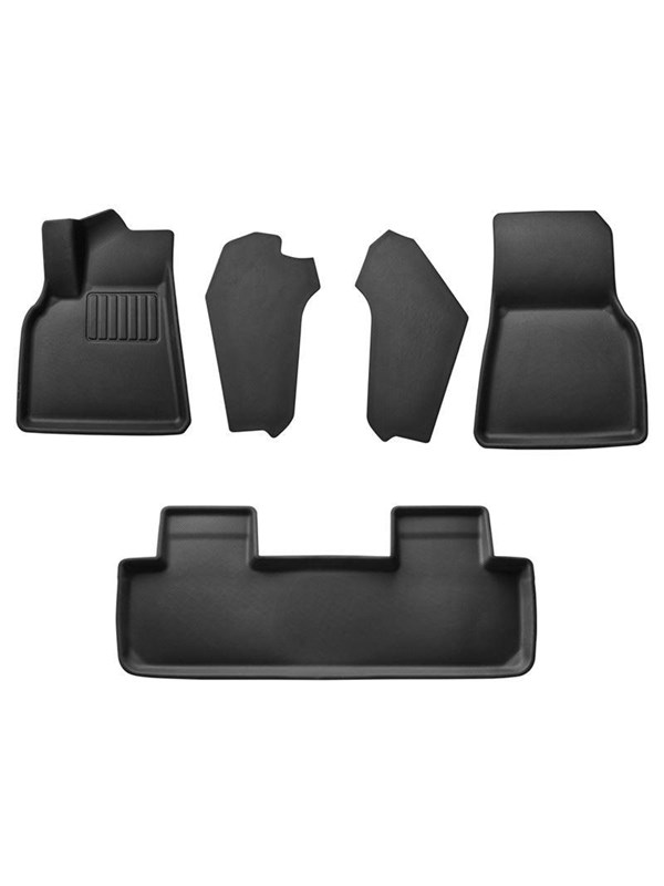 Spigen Tesla Car Mat 1&2Row black - Tesla Model Y