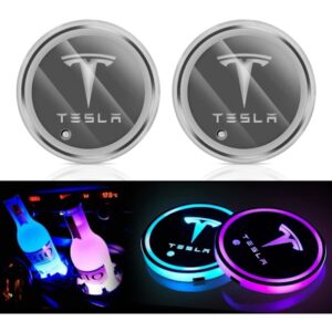 2022 2021 Tesla Model Y Model 3 Neon Lysrør RGB Interiør LED Strip Lys med App Controller