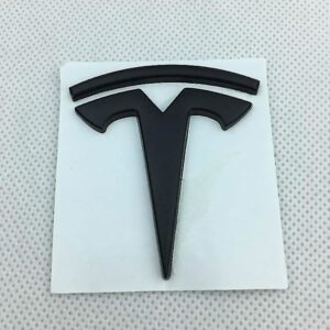 3d bilkarosseri emblemer mærke side fender klistermærker metal til Tesla klistermærker model S model Y X 3 P100d P85d 200 logo