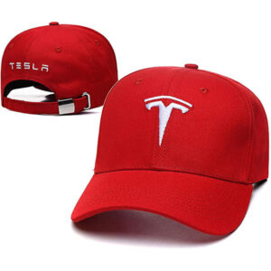 Fit Tesla kasketter med bil logo broderet herre dame justerbar baseball kasket Trucker