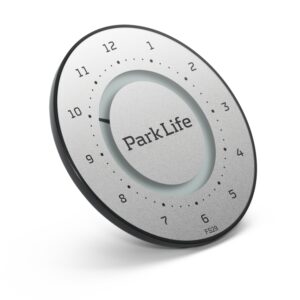 ParkOne Park Life - Elektronisk Parkeringsskive Titanium Silver