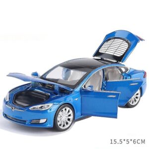 1:32 Tesla Model X Model 3 Model S Model Y Legering Bilmodel Diecasts Legetøjsbil Lyd Og Lys Børn Legetøj Til Børn Gaver Drenge Legetøj