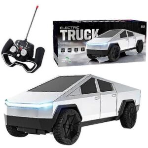 2025 For Tesla Cybertruck Fjernstyret Legetøjslastbiler Genopladeligt Batteri RC Mini Køretøjer Legetøj Julegaver til Drenge Piger 6+