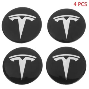 4 stk. hjulcenternavkapsæt til Tesla Model 3 Y Tesla Accesso