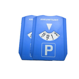 Parkeringsskive med isskraber til biler 2-Pack
