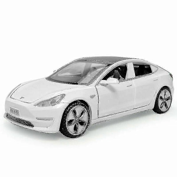 Tesla Model 3 Støbt Modelbil Legetøj (FMY)