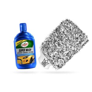 Bilshampoo TURTLE WAX Super Wash, 500 ml + Wash mitt