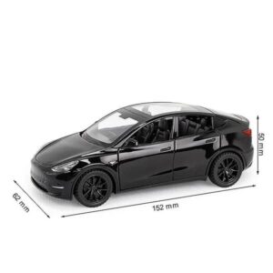 1/32 Tesla Model Y SUV Legetøjsbil Model Diecast Legering Metal Miniatur Lyd & Lys Træk Tilbage 1:32 Samling Gave Til Dreng Børn