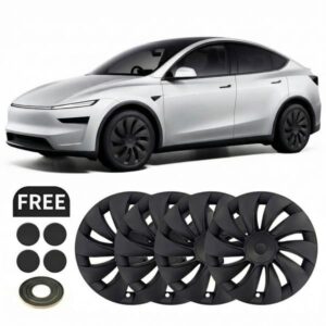 4-Pack Navkapsler Tesla Model Y Juniper 2025-2026 19" Fælgkapsler 4-Pak - Wheel Cover