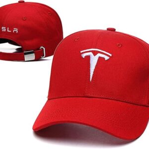 Fit Tesla kasketter med bil logo broderet herre dame justerbar baseball kasket Trucker