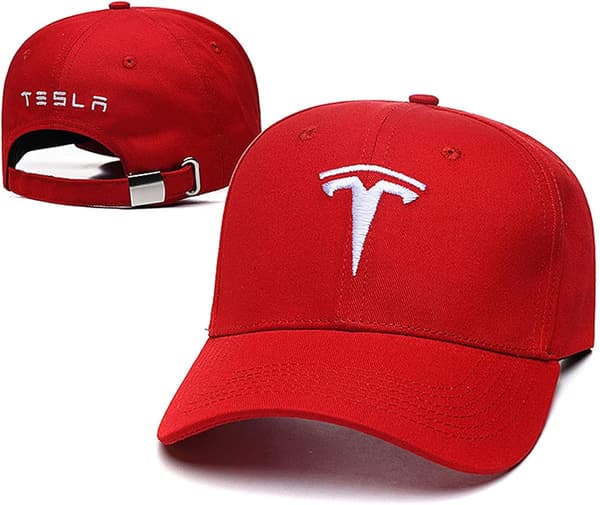 Fit Tesla kasketter med bil logo broderet herre dame justerbar baseball kasket Trucker