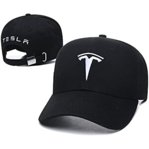 Rea-Fit Tesla kasket Baseball kasket, kasket til mænd og kvinder Kep kasket til Tesla tilbehør