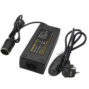 12V 15A 160W Bilomvandlare 220V til 12V Billadapteromvandlare Bil Hjem - Lettere Omvandlare EU-stik