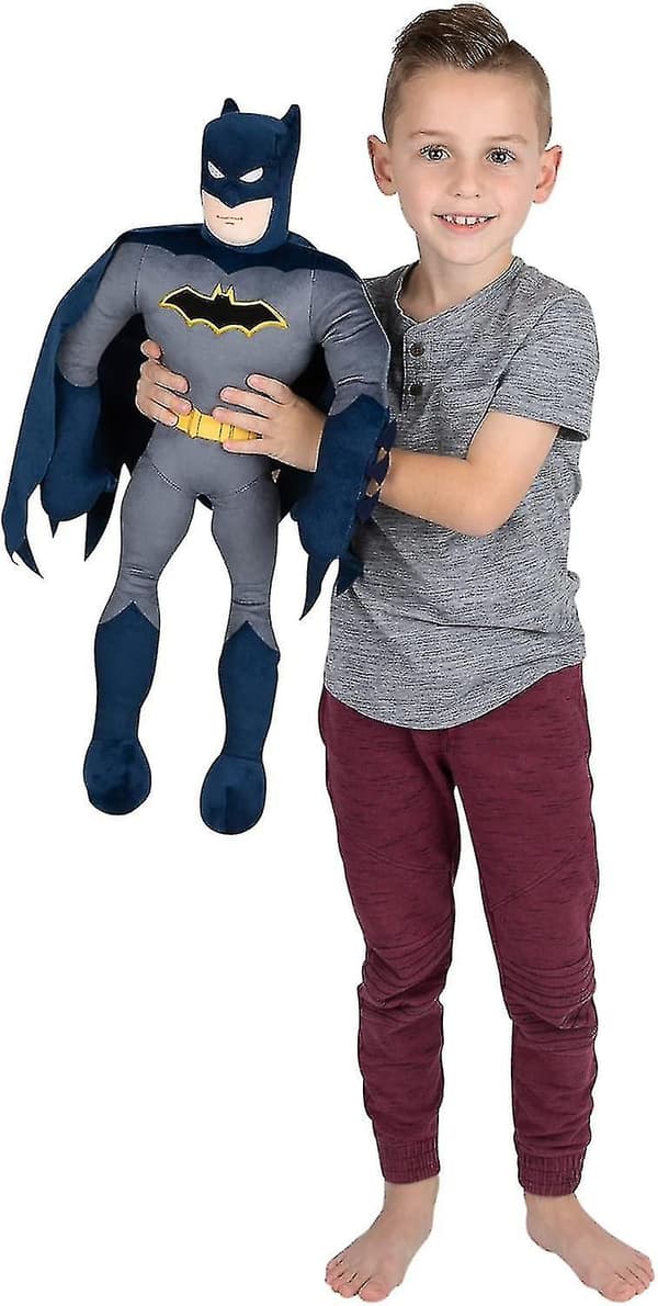 2024 Børne Sengetøj Super Blødt Plys Cuddle Pillow Buddy, En Størrelse, Batman Type2 Yalo