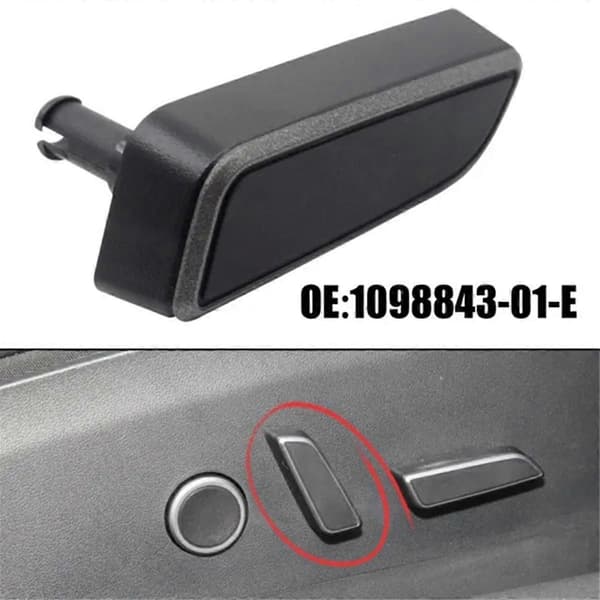 4 stk. sædejusteringskontaktknap til Tesla Model 3/Y 21-23 OE 1098840-01-D 1098841-01-D Fører- og passagerforsæde foran-bag og ryglænskontrol