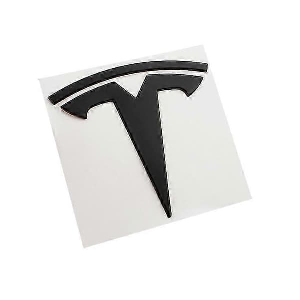 Metal Erstatningsmærkat Kompatibel med Tesla Model 3 Y Front Bag Bagagerums Logo Erstatnings Emblemer Mærkater Tilbehør