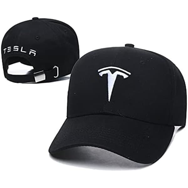 Rea-Fit Tesla kasket Baseball kasket, kasket til mænd og kvinder Kep kasket til Tesla tilbehør