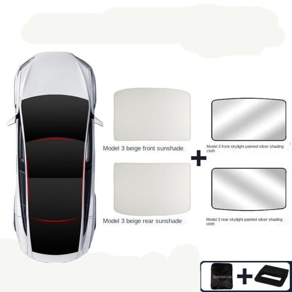 Solskærme Tag Solskærm BEIGE MODEL 3 MODEL 3
